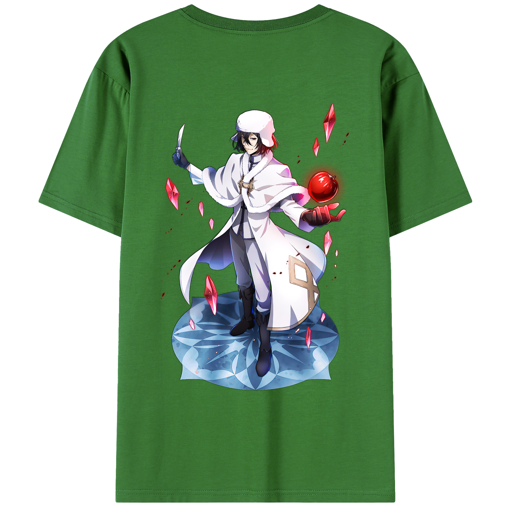（画像用） 文豪ストレイドッグス Bungo Stray Dogs レディース半袖Tシャツ(バックプリント)